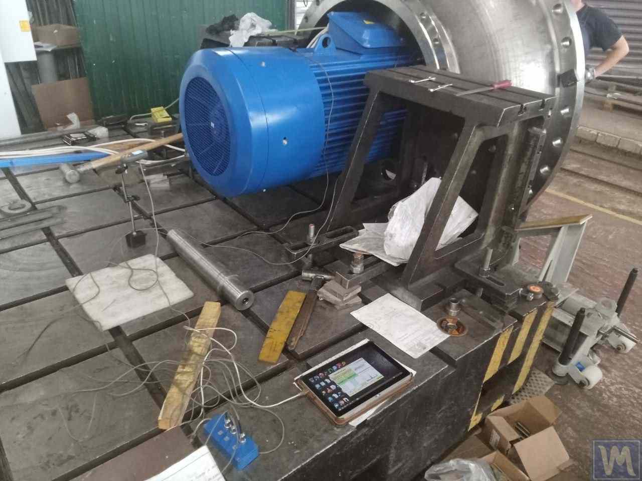 Diagramă arătând metodele de echilibrare statică vs dinamică pentru ventilatoare industriale